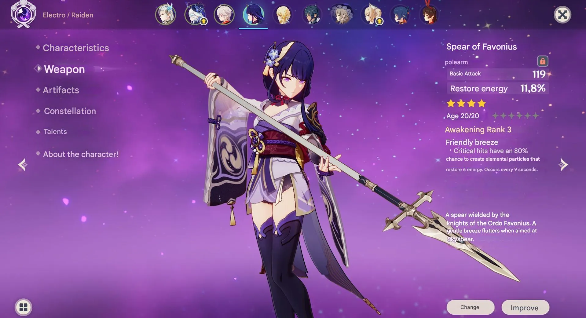 GI1146 Neuvillette C2 + Furina + Kazuha + Raiden with Signature Weapons and 150+ Days Blessing 